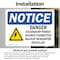 Signmission Danger Secondary Power Source Sign, Vinyl Decal, 10in W x 7in L, 2PK OS-2PACK-NS-D-710-L-10920 - alternate 2